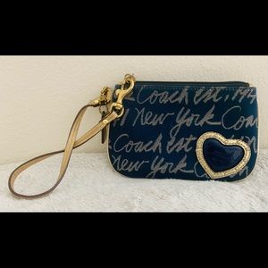Vintage Coach Wristlet